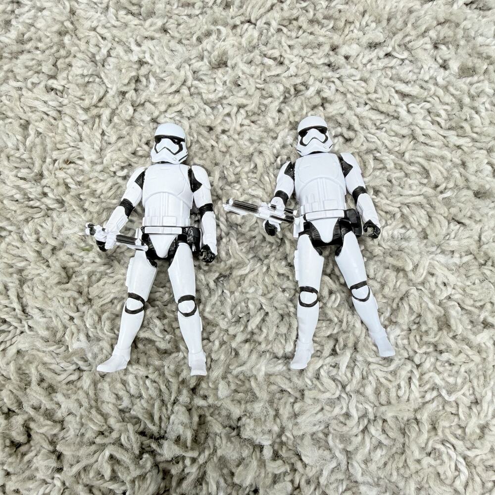 Lot Of 2 Hasbro Star Wars First Order Stormtroopers Action Figures 2016 LFL Blas